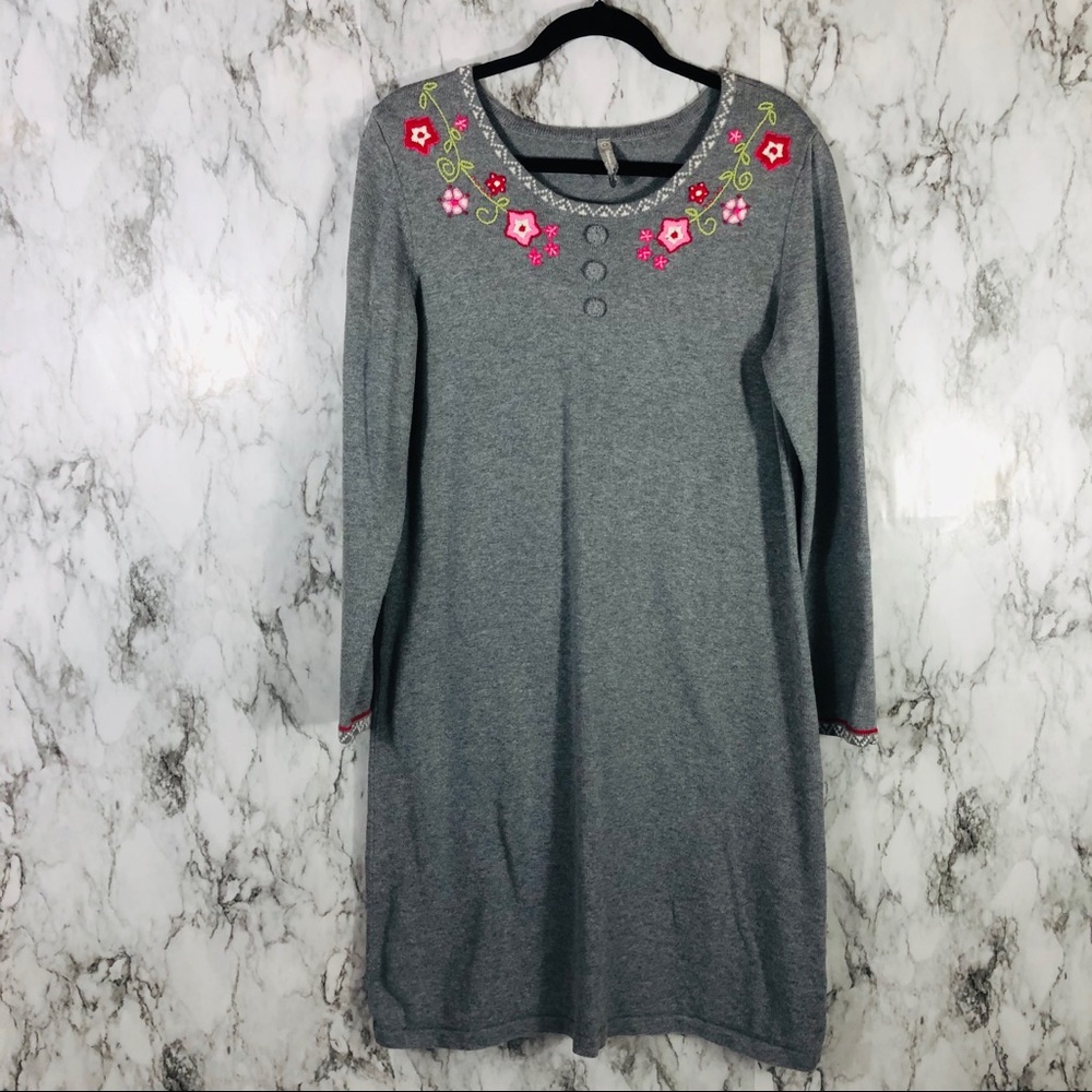 Hanna Andersson Grey dress/pajama